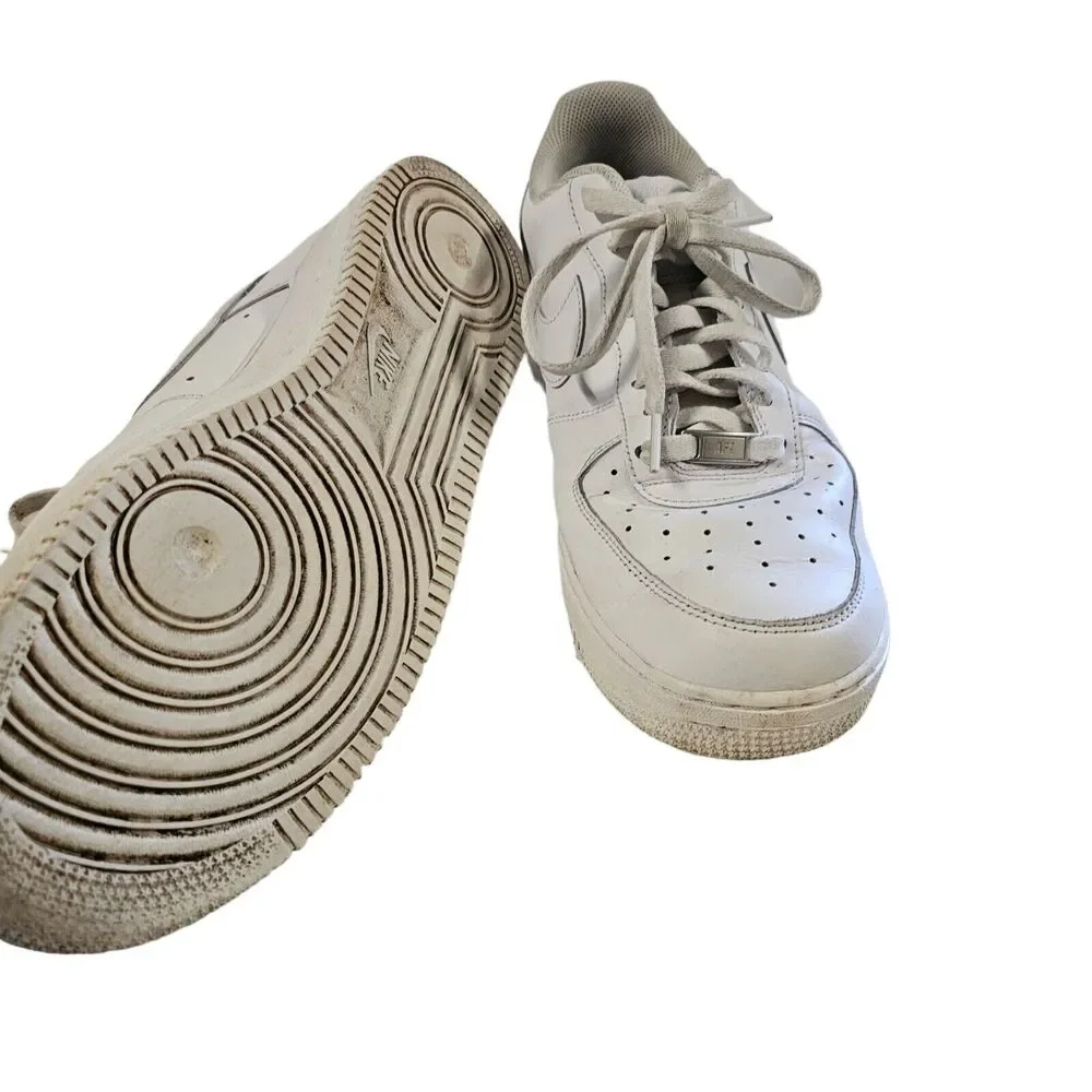 Nike Air‎ Force 1 ‘07 Men's Shoes Triple White Size 11.5 Low Top CW2288-111